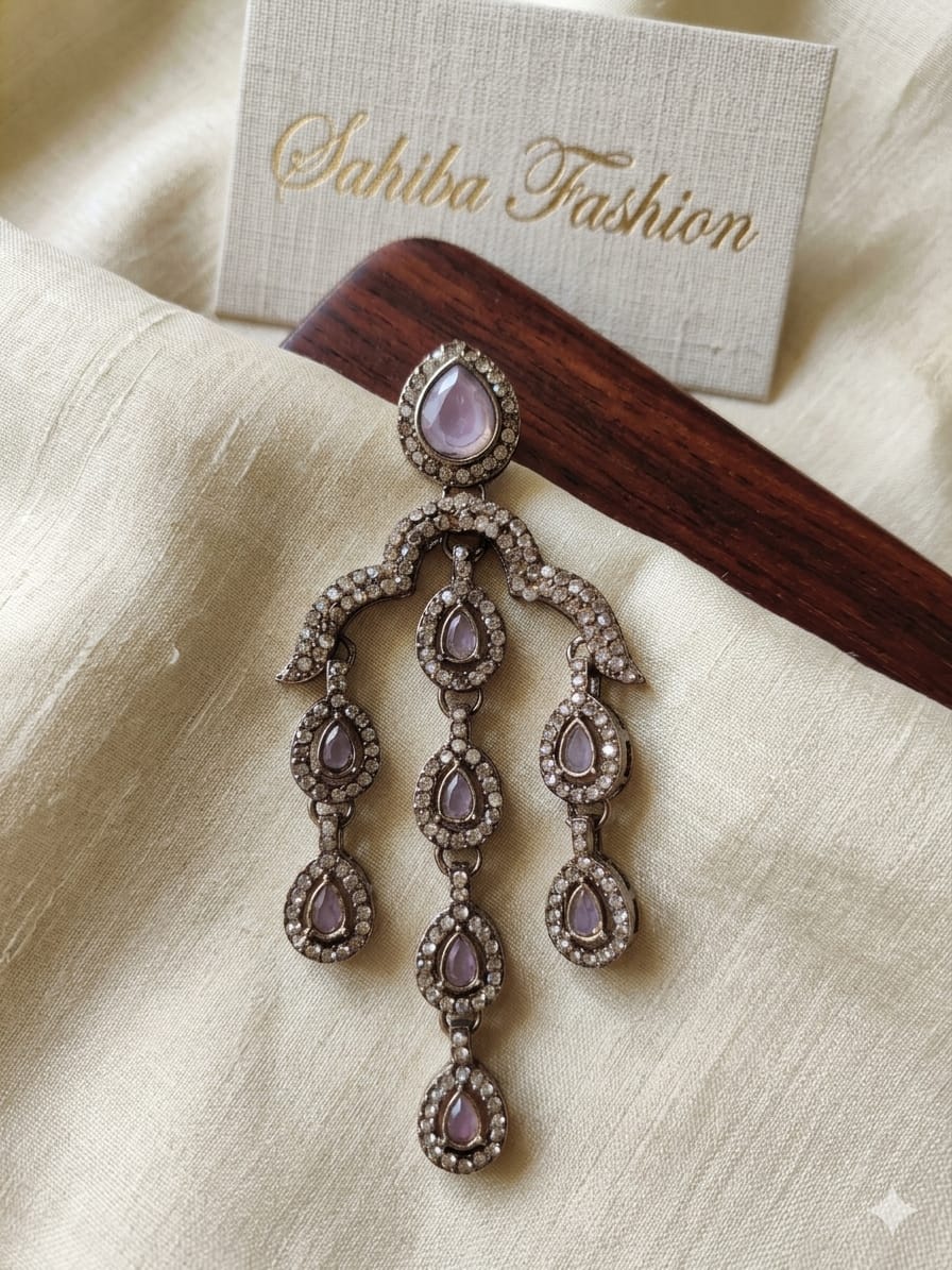 elegant sky blue stone kundan chandelier earrings for women – traditional indian bridal jewelry elegant sky blue stone kundan chandelier earrings for women – traditional indian bridal jewelry