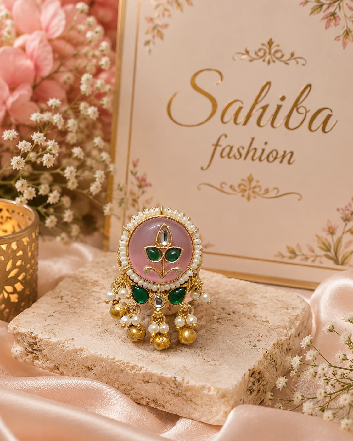 blush pink stone pearl kundan earrings mockup 2 blush pink stone pearl kundan earrings mockup 2